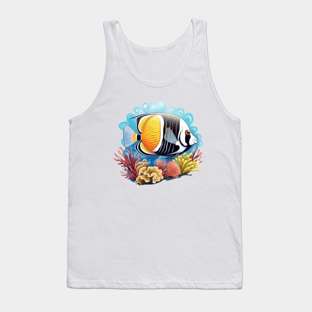 Butterflyfish Tank Top by zooleisurelife